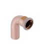 Mapress Copper Elbow w/ Plain End (Gas) 90 15mm