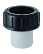 Geberit HDPE straight adaptor with compression joint, for glueing: d=56mm, d1=50mm