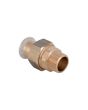 Mapress Copper Adpt Union w/ M.I. FKM 15mm R1/2