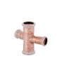 Mapress Copper Pipe Cross 30, Reduced