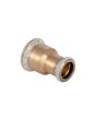 Mapress Copper Coupling, Reduced 15mm 1=12mm