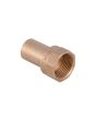 Mapress Copper Adpt w/ F.I. & Plain End 15mm Rp1/2