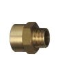 +GF+ PVC-U Adapt Socket Brass/ M 40mm - 1 1/4