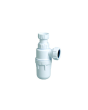 Multikwik White Adjustable/ Resealing Bottle Trap 32mm