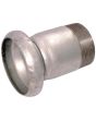 Stainless Steel Female Complete with BSPP Male Thread 108mm
