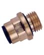 JG Push-In Brass Straight Adaptor M.I. BSPP 4mm x 1/8