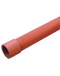 High Grade Red Oxide Primed Socketed Tube 3.25 Metre 1 1/4