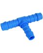 Tefen Nylon Blue Reducing Tee Hose Connector 1/2