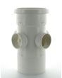 Marley Grey Boss Pipe Double Solvent Socket 110mm