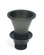 Vulcathene Black Small Circular Drip Cup 102mm(dia.)