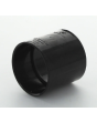 Marley Black Waste ABS Straight Coupling 40mm
