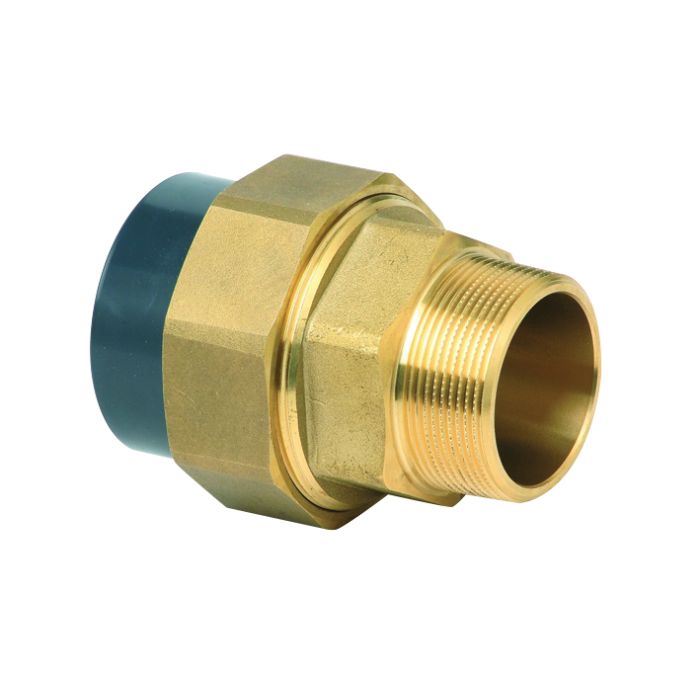 Durapipe PVC-U Composite Union Brass Male 3/4 inch