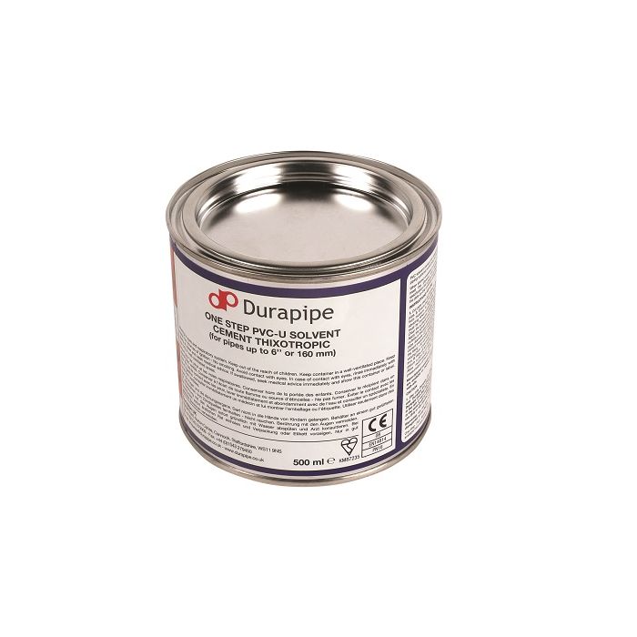 Durapipe PVC 1/2 Litre One Step Solvent Cement