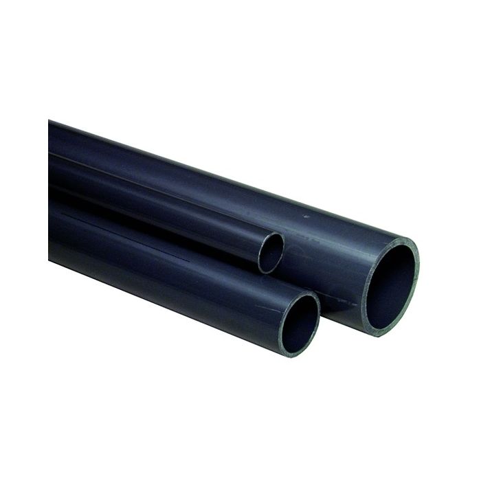 +GF+ PVC-U Tube Plain End 5m L NP16 75mm