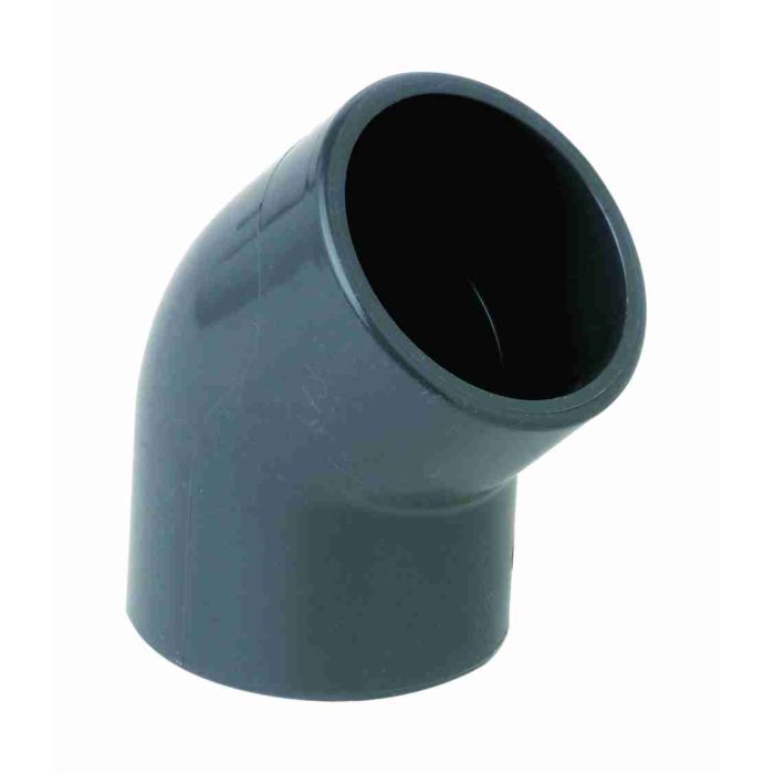 Durapipe PVC-U 45 Elbow Plain 25 mm