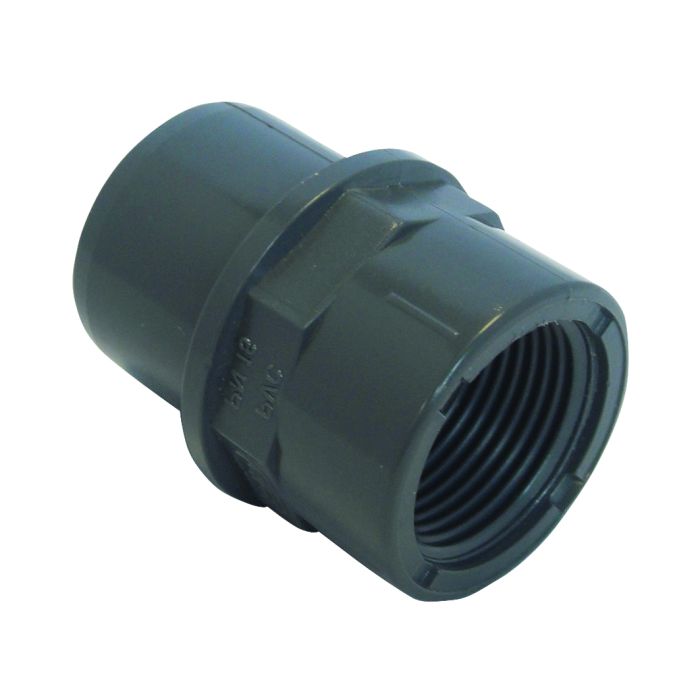Durapipe PVC-U Adaptor Spigot Socket 50 x 40 mm x 1 1/2 inch