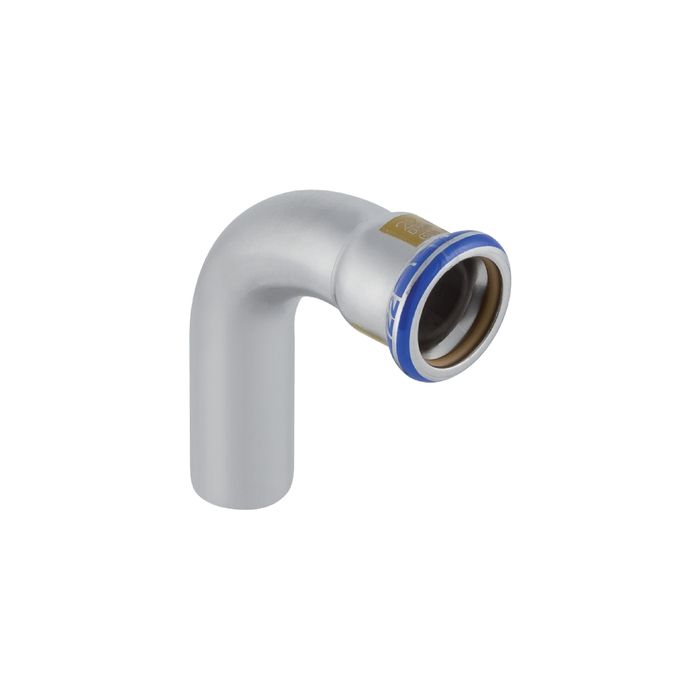 Mapress Stainless Steel Elbow w/ Plain End Gas 90 15mm