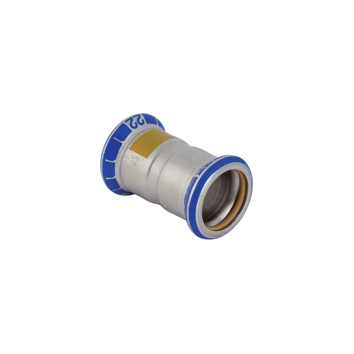 Mapress Stainless Steel Coupling Gas 22mm