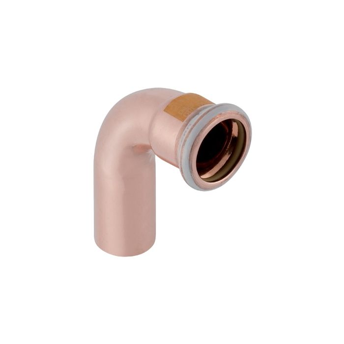 Mapress Copper Elbow w/ Plain End (Gas) 90 15mm