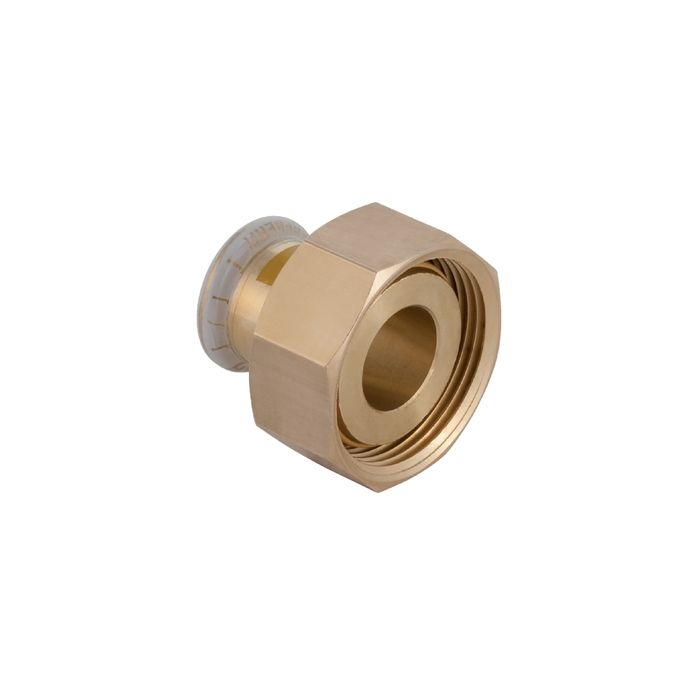 Mapress Copper Adpt w/ Union Nut (Gas) 22mm G1 1/8