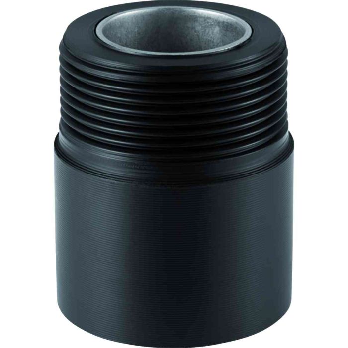 Geberit HDPE adaptor with male thread: d=50mm, R=1 1/4