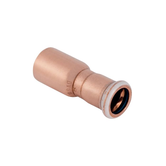 Mapress Copper Reducer w/ Plain End FKM 22mm 1=18mm