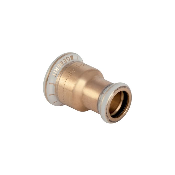 Mapress Copper Coupling, Reduced 15mm 1=12mm
