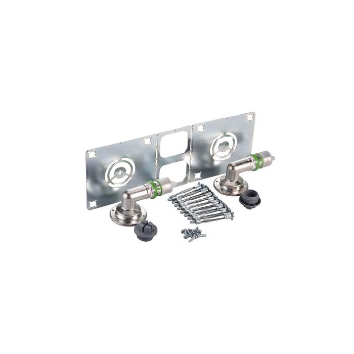 Flamco MultiSkin Metallic Press - Set of fixation for taps on dry wall - 16mm 1/2