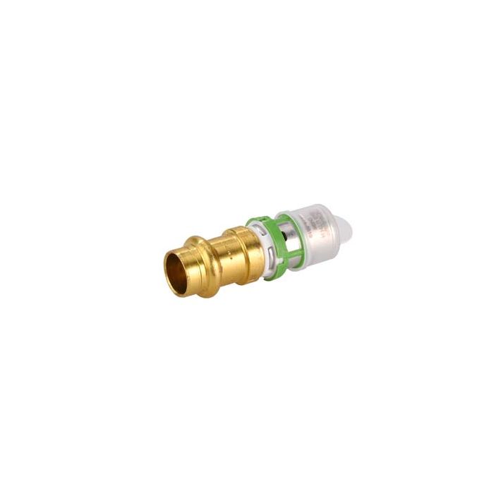 Flamco MultiSkin Metallic Press - Adaptor Copper (V-Profile) - Multilayer (TH profile) - Prof.V22mm