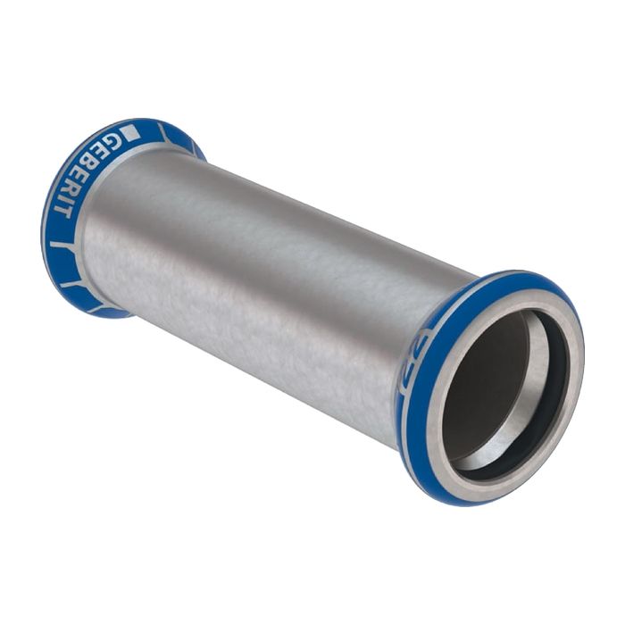 Mapress Stainless Steel Slip Coupling Si-Free 15mm