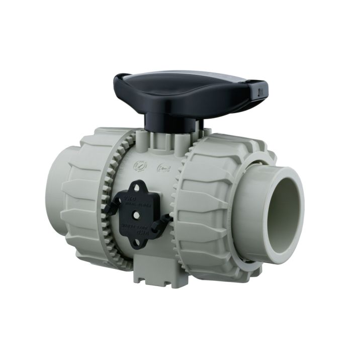 Durapipe PP VKD Double Union Ball Valve FPM 20mm