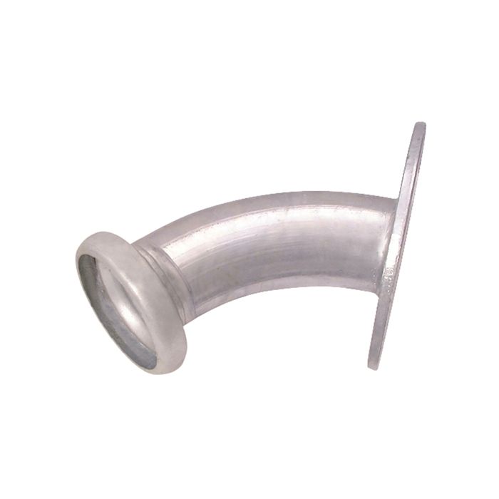 Galvanised Female Flanged 45 Degree Bend NP16 4