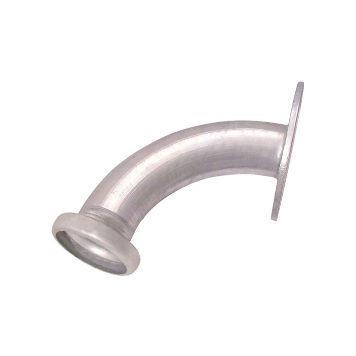 Galvanised Female Flanged 90 Degree Bend NP16 89mm