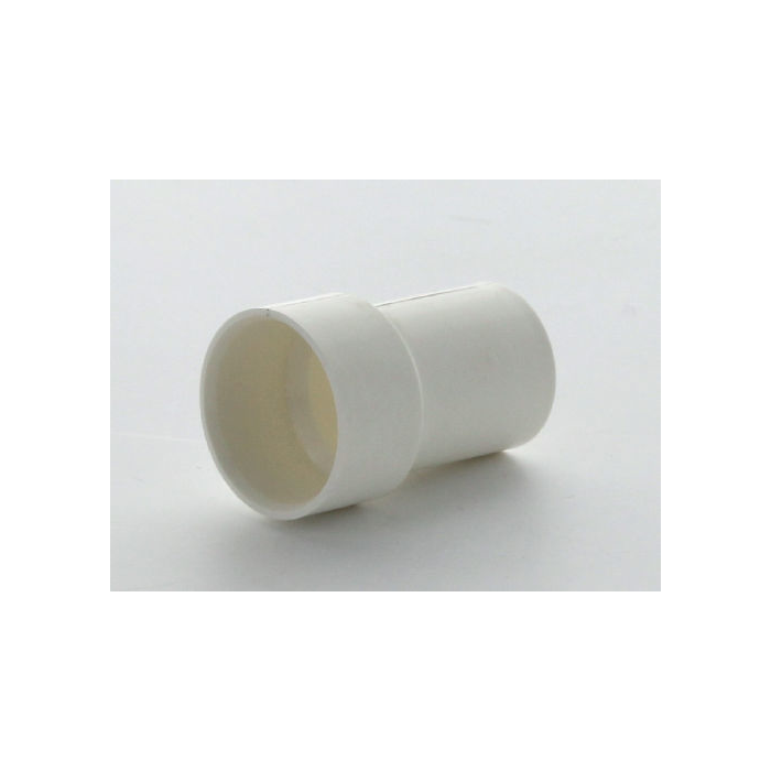 Marley White Waste O/Flow Straight Coupling Adaptor 21.5mm