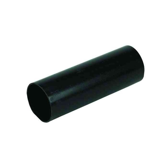RP2.5 Black Round Downpipe 2.5m x 68mm