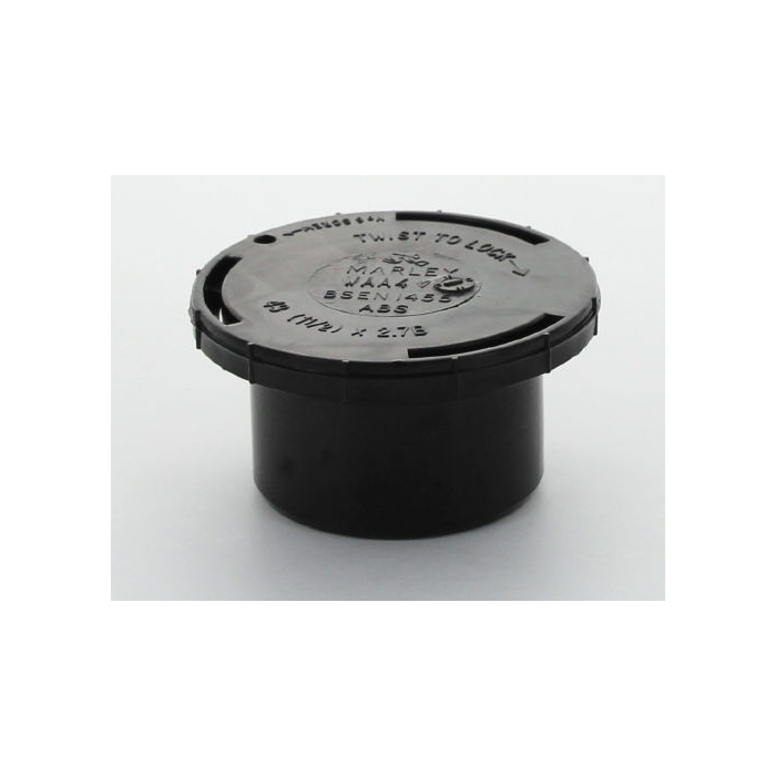 Marley Black Waste ABS Access Cap 40mm