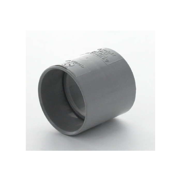 Marley Grey Waste ABS Straight Coupling 32mm