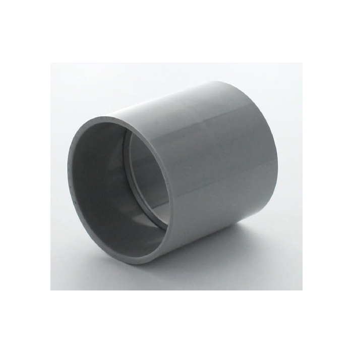 Marley Grey Waste ABS Straight Coupling 50mm
