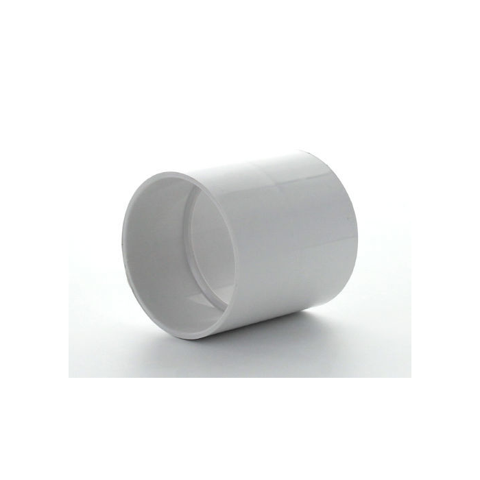 Marley White Waste ABS Straight Coupling 50mm