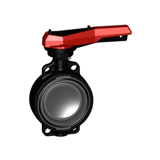 Butterfly Valve with Ratchet Settings