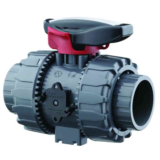 VKD Double Union Ball Valve with Locking Handle FP