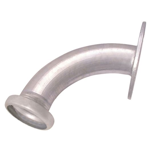 Galvanised Female Flanged 90 Degree Bend NP16