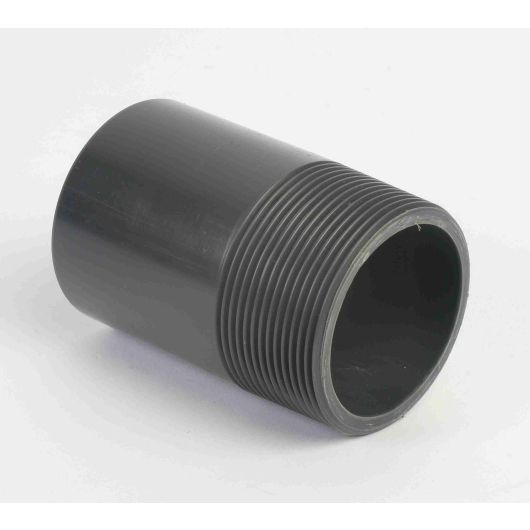 PVC Barrel Nipple Plain- BSP