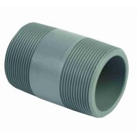 Durapipe PVC-U Barrel Nipple Threaded/Threaded 1/2 inch