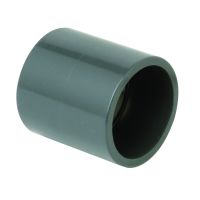 Durapipe PVC-U Socket Plain 2 1/2" x 75mm