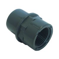 Durapipe PVC-U Adaptor Spigot Socket 25 x 20 mm x 3/4 inch