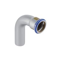 Mapress Stainless Steel Elbow w/ Plain End Gas 90 18mm