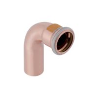 Mapress Copper Elbow w/ Plain End (Gas) 90 22mm