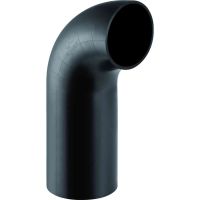 Geberit HDPE bend with large leg: 90°, d=50mm