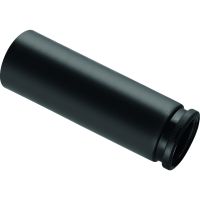 Geberit HDPE straight connector with ring seal socket for wall-hung WC: d=90mm, d1=90mm